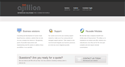 Desktop Screenshot of outfitter.ajillion.com